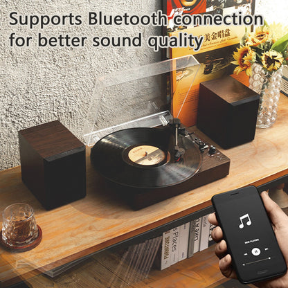 3 - Speed Turntable Decorative Record Player Split Bluetooth Vinyl Record_Player