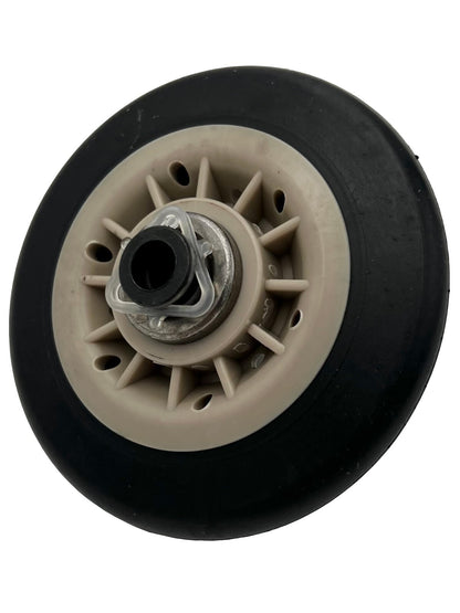 Solid Spare ERP 134715900 Dryer Drum Roller Wheel and Shaft Replaces Electrolux Frigidaire