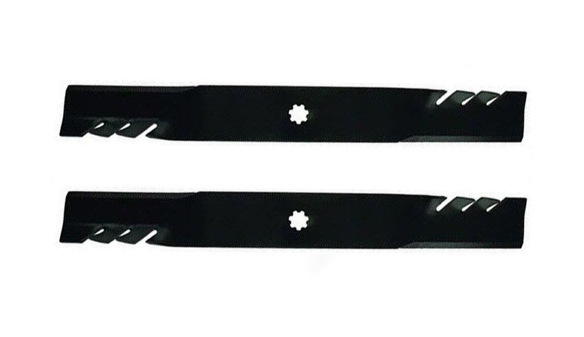 Solid Spare (2) 92-615 Oregon Gator Blades for John Deere 21-3/8"