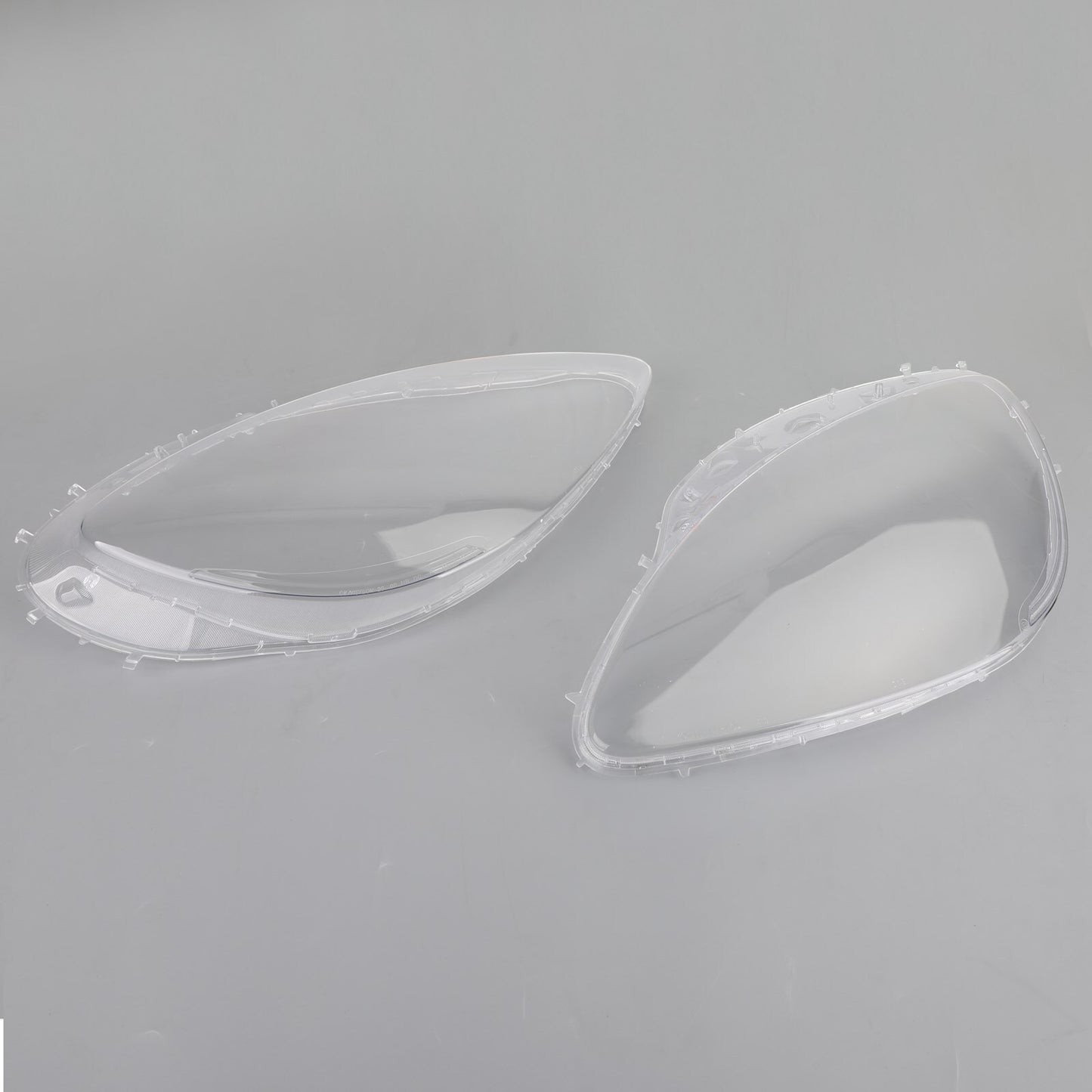 Headlight Lens Replacement Covers Black Gaskets Kit For 2005-2013 C6 Corvette US