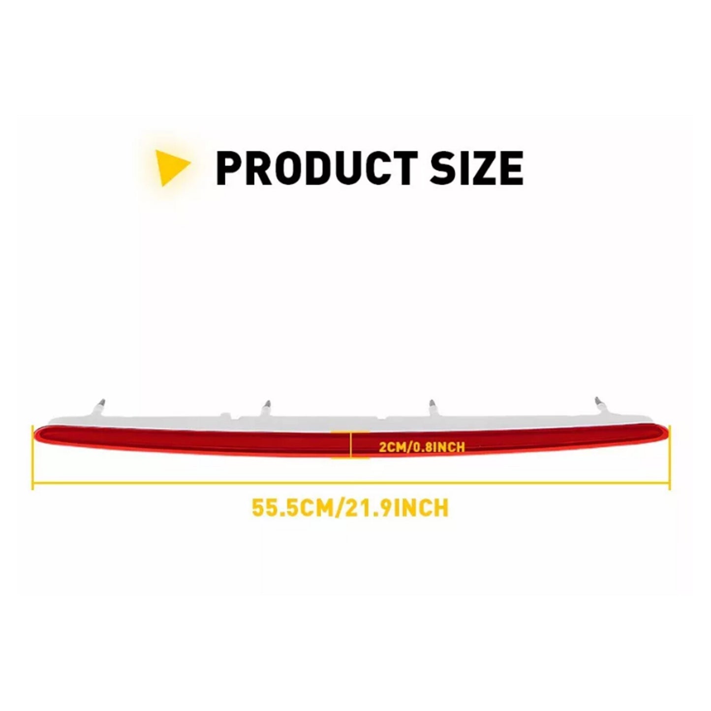 Red Third Brake Stop Light 63257164978 For BMW 1 Series 128i 135i M E82 E88