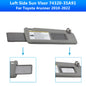 Right Sun Visor Passenger 74310-35B01 Gray For Toyota 4runner 2010-2021 2022