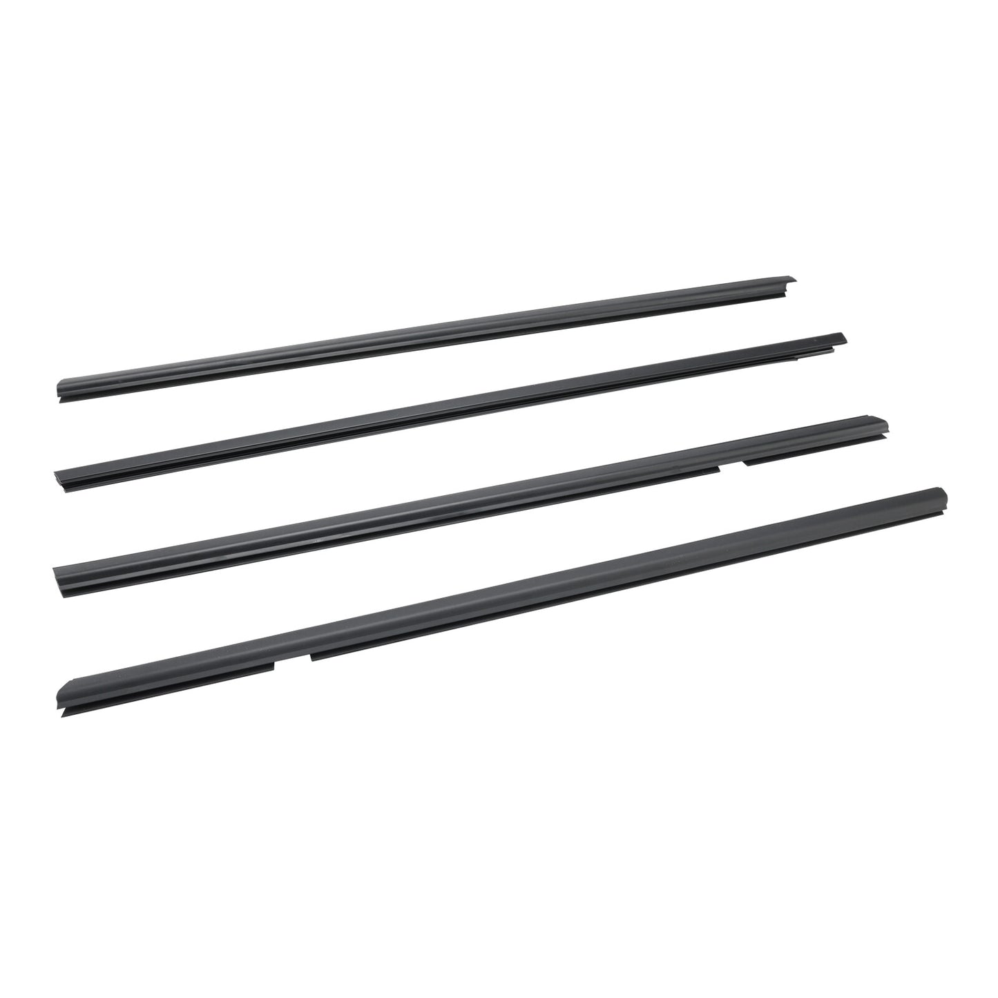 4PCS Outside Window Moulding Weatherstrip For Honda Insight 2010-2014