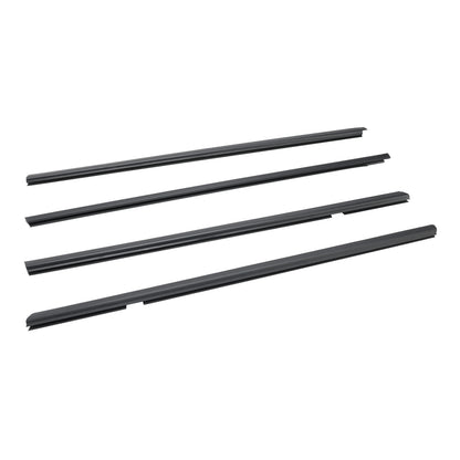 4PCS Outside Window Moulding Weatherstrip For Honda Insight 2010-2014