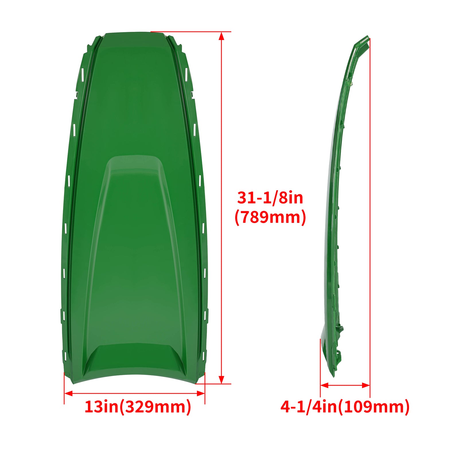 Solid Spare For John Deere X300 X304 X310 X320 X350 X370 X384 X394 Center Hood Panel