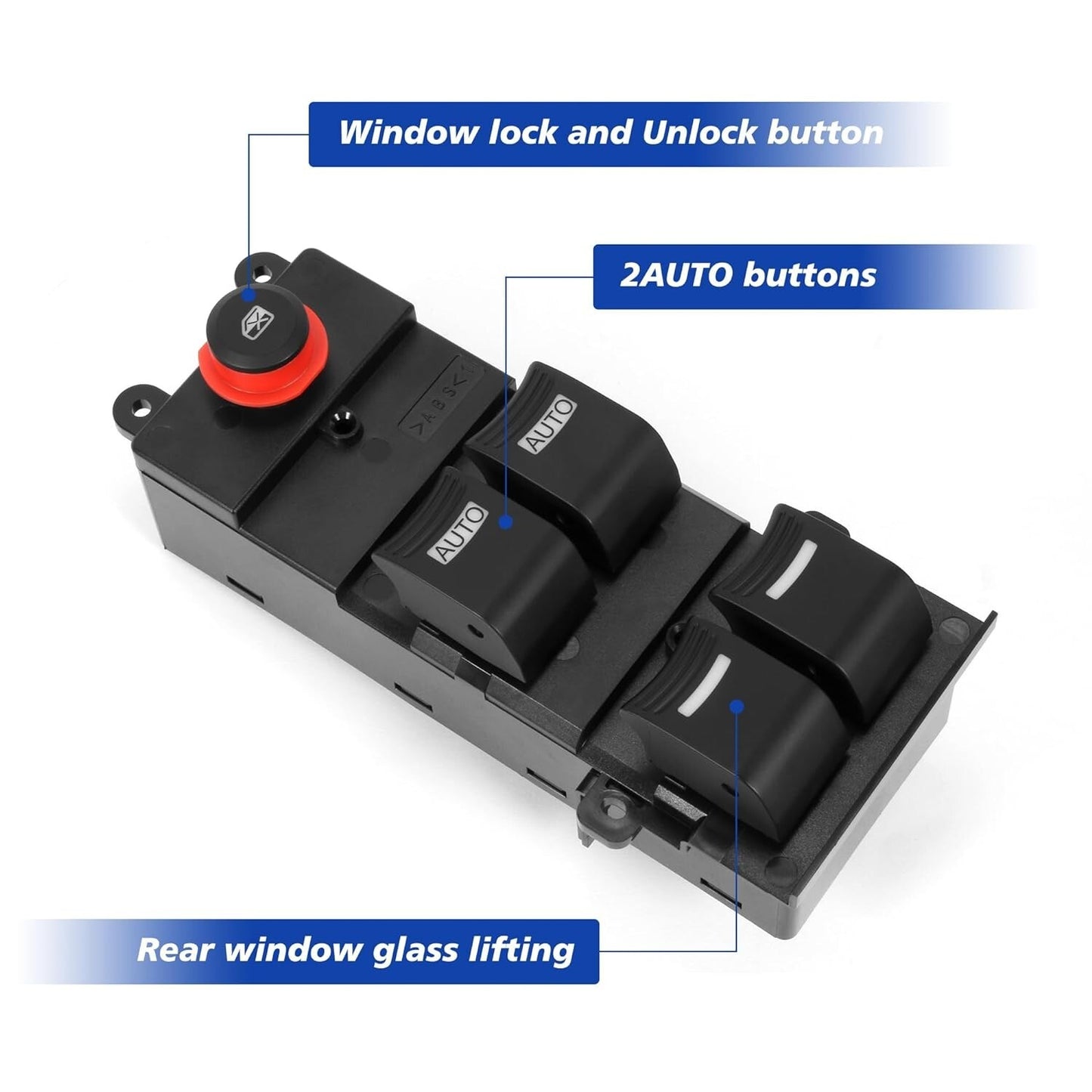 Door Power Window Master Control Switch For 2007-2013 Acura MDX 35750-STX-A01ZA