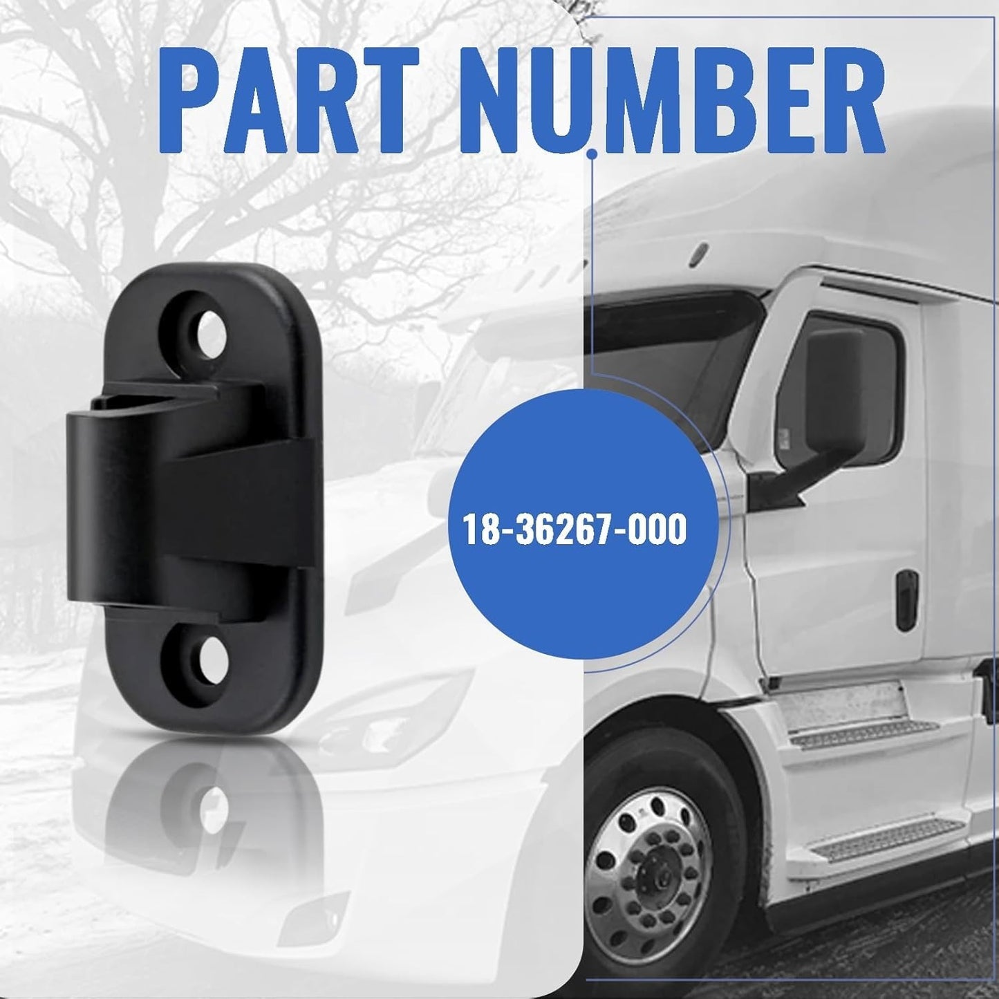 2PCS Sun Visor Clip 1836267000 Fits For Freightliner Cascadia 09-20 M2-106 08-20