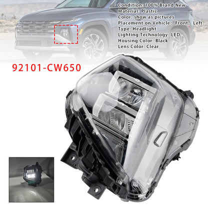 Front Left Side Headlight Assembly 92101-CW650 For Hyundai Tucson  2025-2026