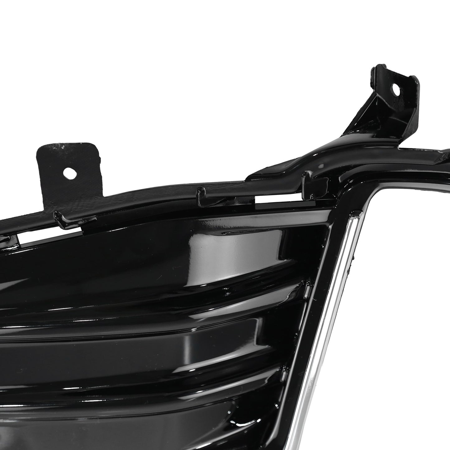 2Pcs Fog Light Cover For 2019-2024 Ford Edge Front Bumper Chrome Trim w/Bezel