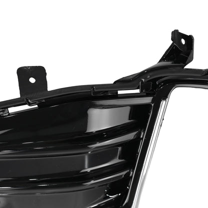 2Pcs Fog Light Cover For 2019-2024 Ford Edge Front Bumper Chrome Trim w/Bezel