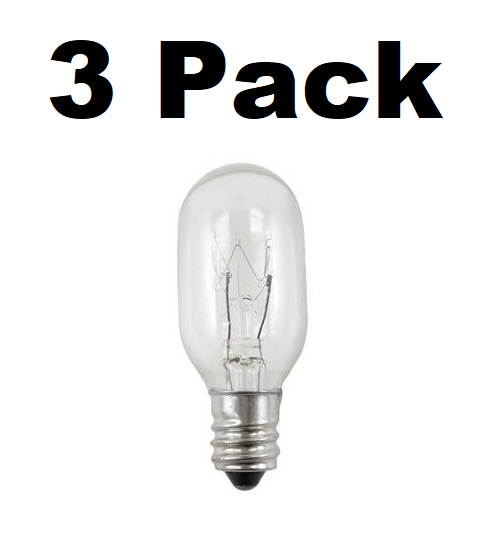 Solid Spare Make Up Mirror Light Bulb for Conair RP34B 20 WATT Bulb Lighted Mirror 3 BULBS
