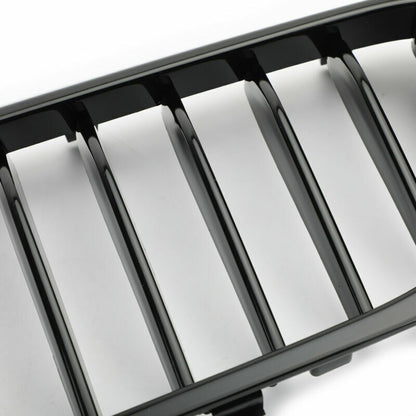 Glossy Black Front Kidney Grille Grill fits BMW 5 Series 530i 540i G30 2017-2019