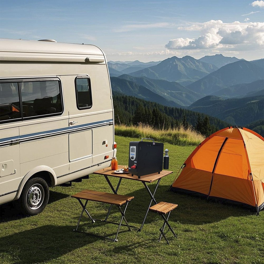 Propane Portable Water Heater Countertop Instant Camping Shower For Outdoors*