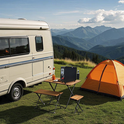 Propane Portable Water Heater Countertop Instant Camping Shower For Outdoors*