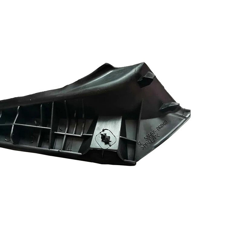 2Pcs Black Front Wiper Side Cowl Extension Cover Trim For 2013-2019 Toyota RAV4