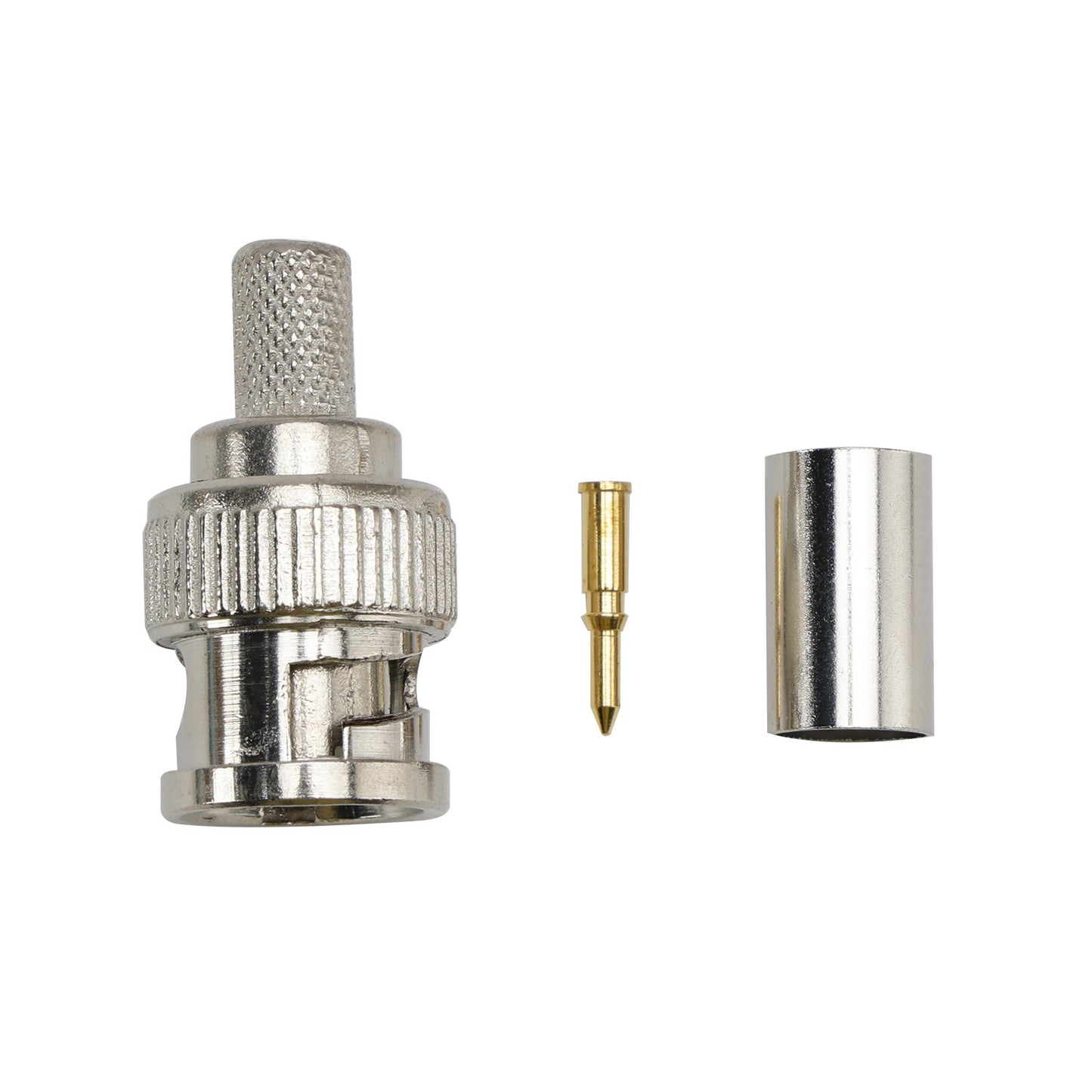 Coax RF/BNC Crimp Tools For RG59/RG6 With 10Pcs BNC Plug Crimp Connector Set