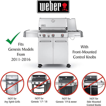 Solid Spare (3) Weber Genesis Knob Kit 88848