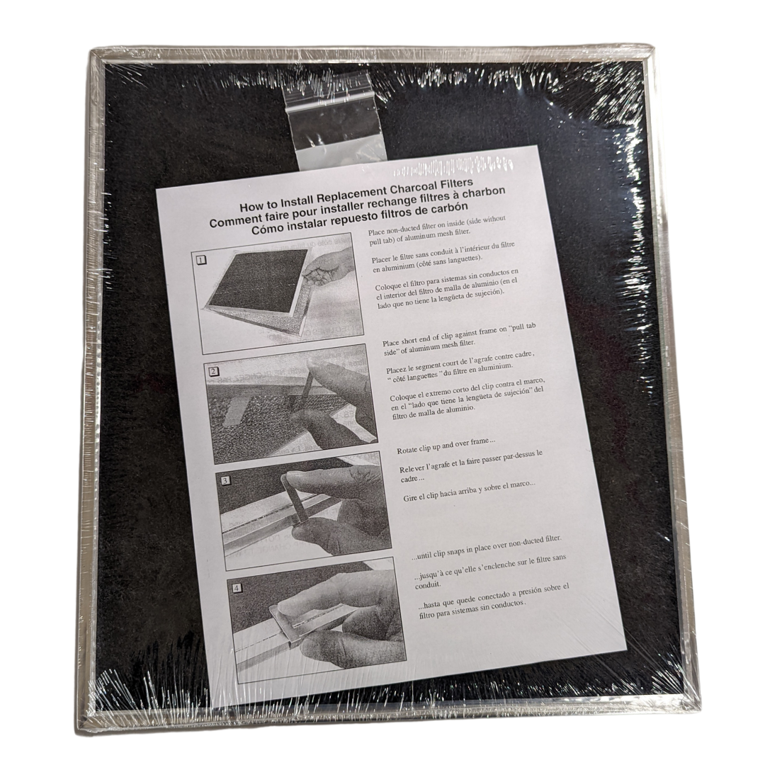 Solid Spare Broan Nutone S97020466 (HPF30) Range Hood Non-Duct Filter Kit 2 PACK OEM