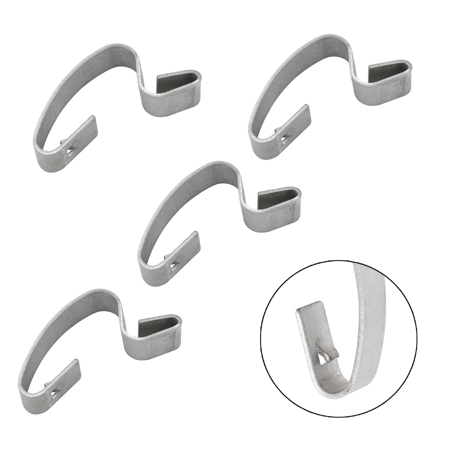 4X Hook Set Air Box Lid Clip 5Th-14436-00-00 For Yfm660 Grizzly 660 Raptor 700