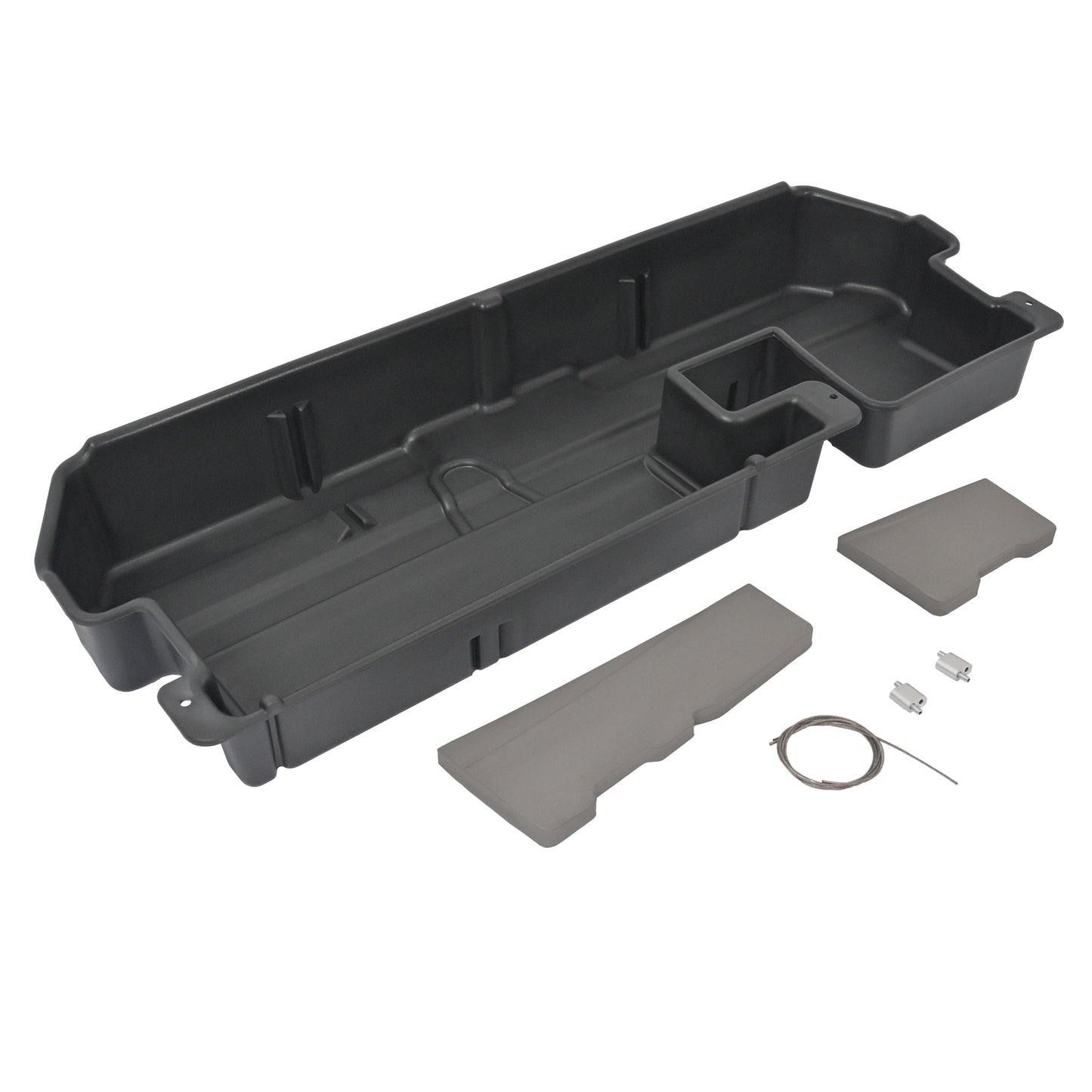Solid Spare For Toyota Tundra Double Cab 2007-2021 Under Seat Storage Box