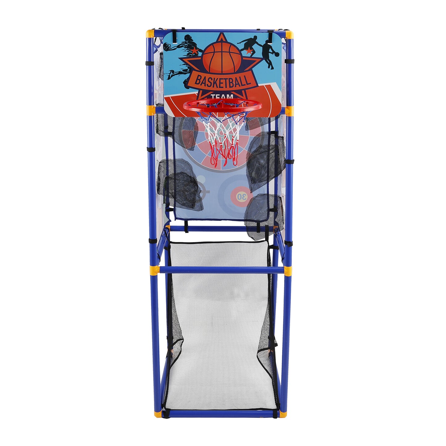 5In1 Multi Toss Game Set Play Football,Baseball,Basketball,Rugby And Fly Ball