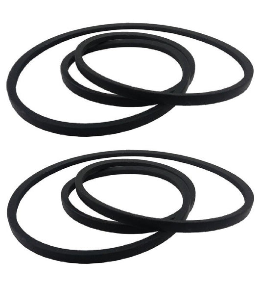 Solid Spare (2) V Belts Replace D&D Power Drive A138 V Belt 1/2 x 140in Vbelts