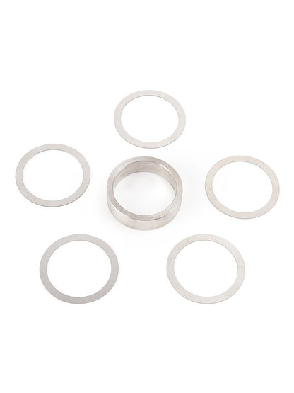 9 Inch Solid Pinion Bearing Spacer Kit with Shims 9190920 For Ford