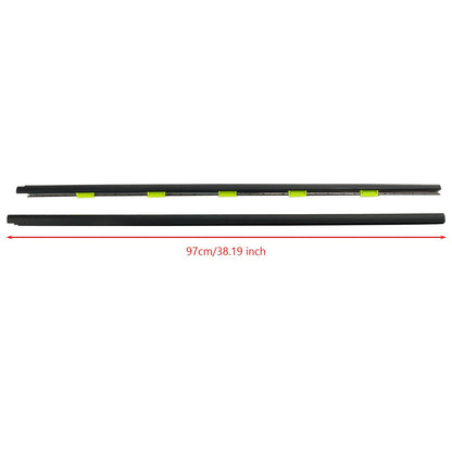 L+R Door Window Weather Molding 72410-S03-003 For HONDA CIVIC EK 1996-2000 #9
