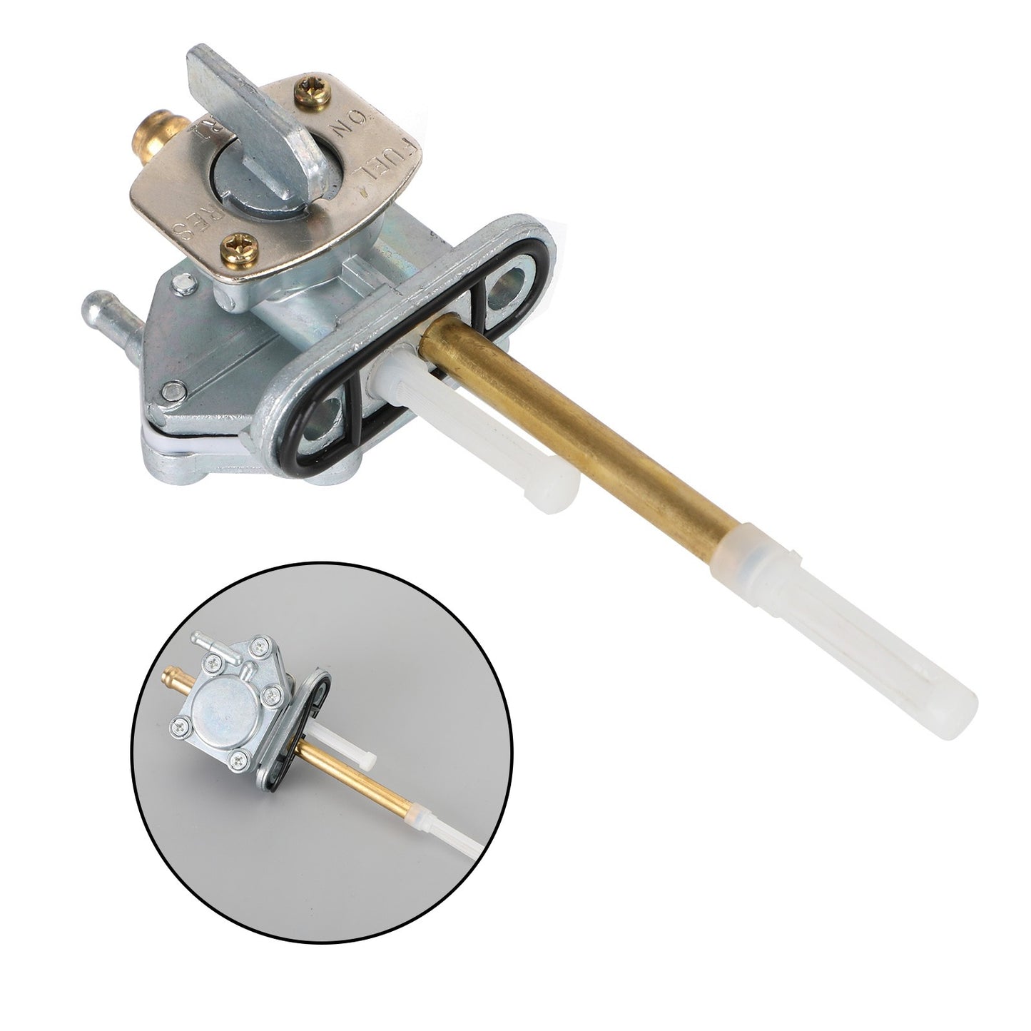 Gas Tank Fuel Cock Valve Petcock Fits for Suzuki DR-Z400S 00-19 DR-Z400SM 05~21