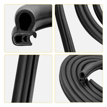 13.5 Ft Door Rubber Weatherstrip Seal For 1986-07 Peterbilt 359 370 377 379 380