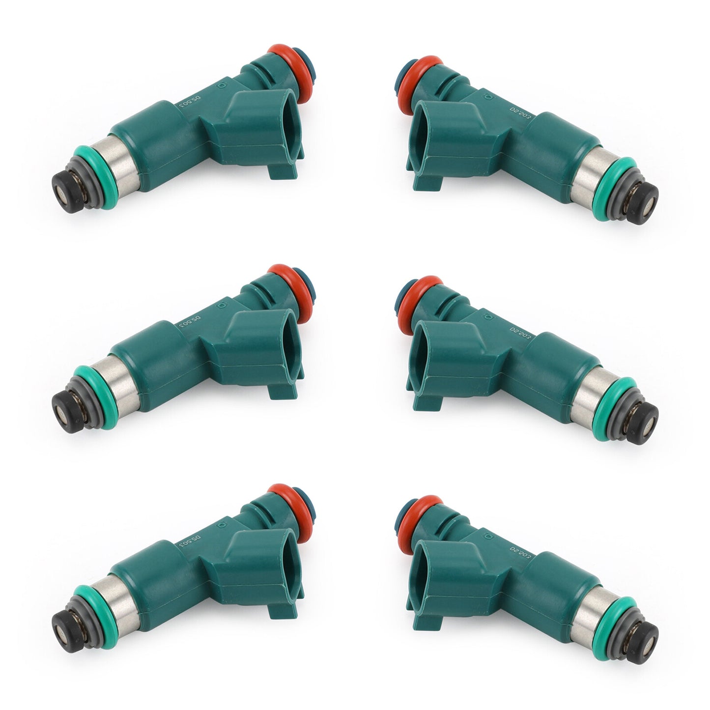 6PCS Fuel Injectors 30777501 Fit Volvo S80 2007-2014 6G9N-AB