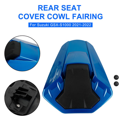 Rear Seat Cover Cowl Fairing For Suzuki GSXS 1000 GSX-S1000 2021-24 Blue