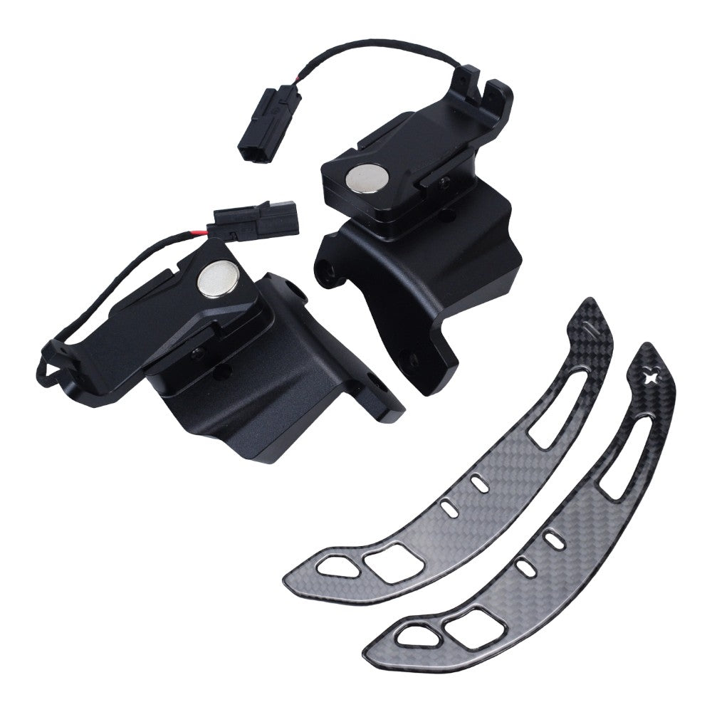 FOR 2015-2025 Ford F150 Raptor Carbon Fiber Magnetic Paddle Shifters