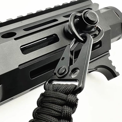 4X Push Button QD Quick Detach/Release Rifle Heavy Duty Sling Swivel Mount