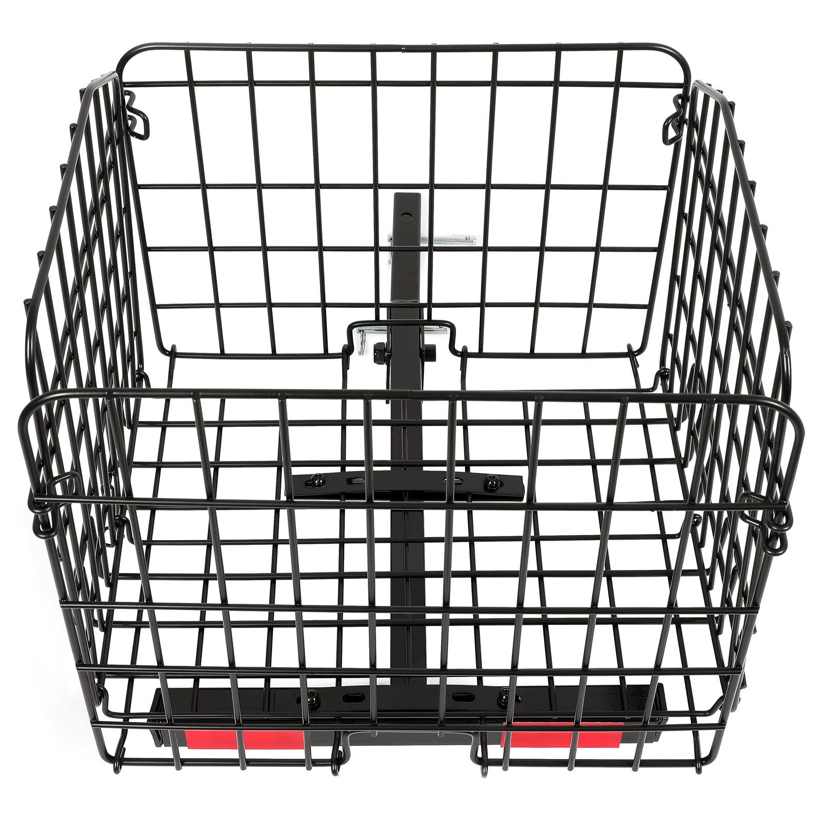 Solid Spare Folding Rear Basket Accessory For Most Mobility Scooters Sturdy Steel Black