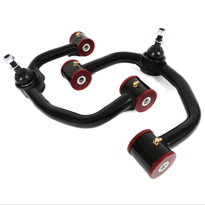 Solid Spare 0-4" Lift Front Upper Control Arms For Ford F150 2004-2022 Powder Coated LH+RH