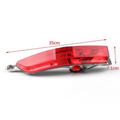 Left Red Rear Fog Lamp Bumper Cover Reflector For VW Touareg 2011-2014 Left