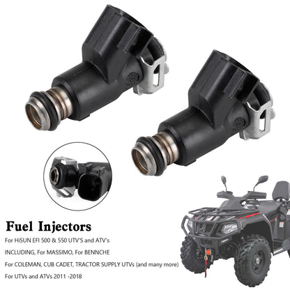 2PCS 28160355 Fuel Injector 16400-004C-0000 Fits HiSun EFI UTV550 MSU500 HS500