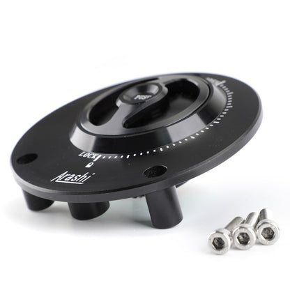 Black Fuel Gas Tank Cap Fit for Yamaha YZF R1 R1M 04-17 YZF R6 03-16