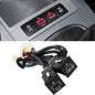 36W USB QC3.0 Charger + PD For Jetta MK6 10-14 Golf/GTI/R-Line 2006-2013 MK5 MK6