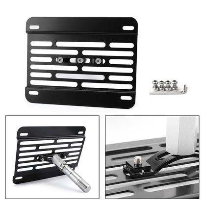 Bumper Tow Hook License Plate Mount Bracket Fit For BMW F30 F32 F10 3/4/5 SERIES