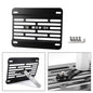 Bumper Tow Hook License Plate Mount Bracket Fit For BMW F30 F32 F10 3/4/5 SERIES