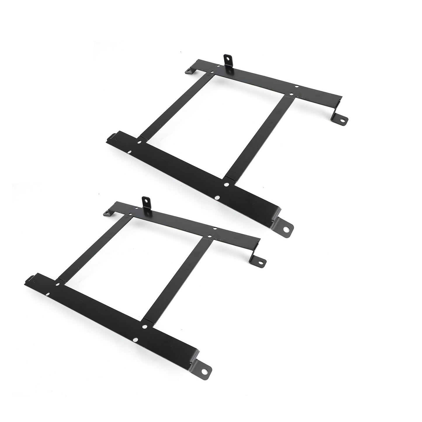 2X Low Mount Racing Bucketeat Base Tensileteel Bracket For 1997-2004 Corvette C5
