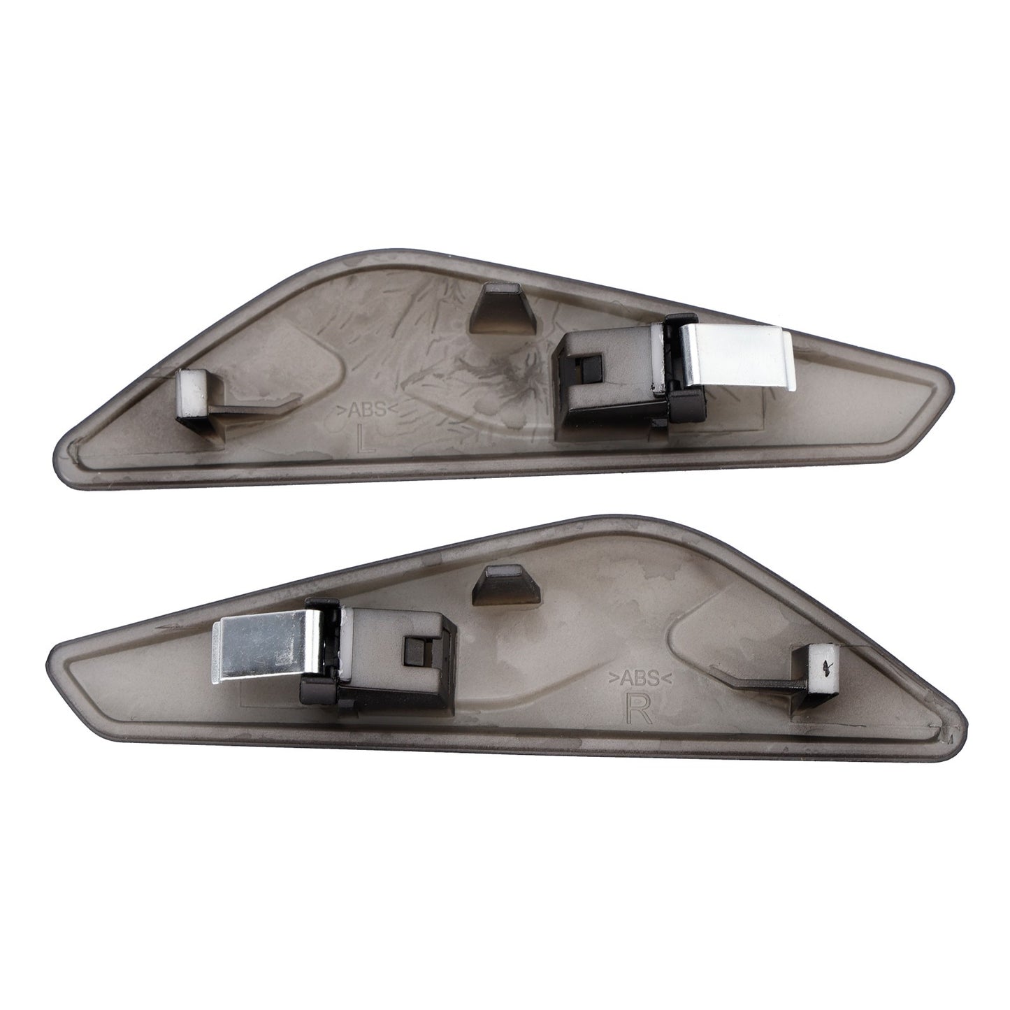 Left+Right Front Fender Black Trim 51117338569+51117338570 For BMW X3 F25 X4 F26