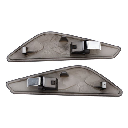 Left+Right Front Fender Black Trim 51117338569+51117338570 For BMW X3 F25 X4 F26
