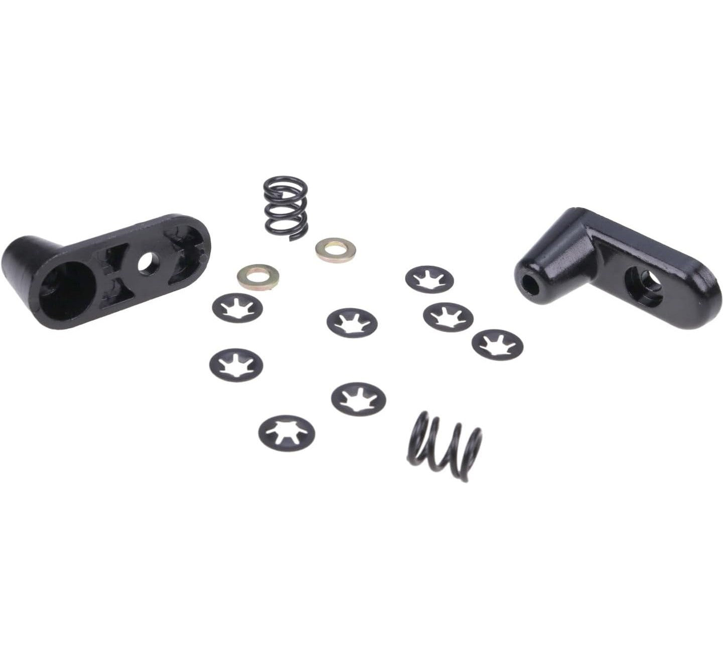 2) Bracket Sun Visor Repair Kit For Jeep Wrangler 2003-2006 Aluminum 924-532