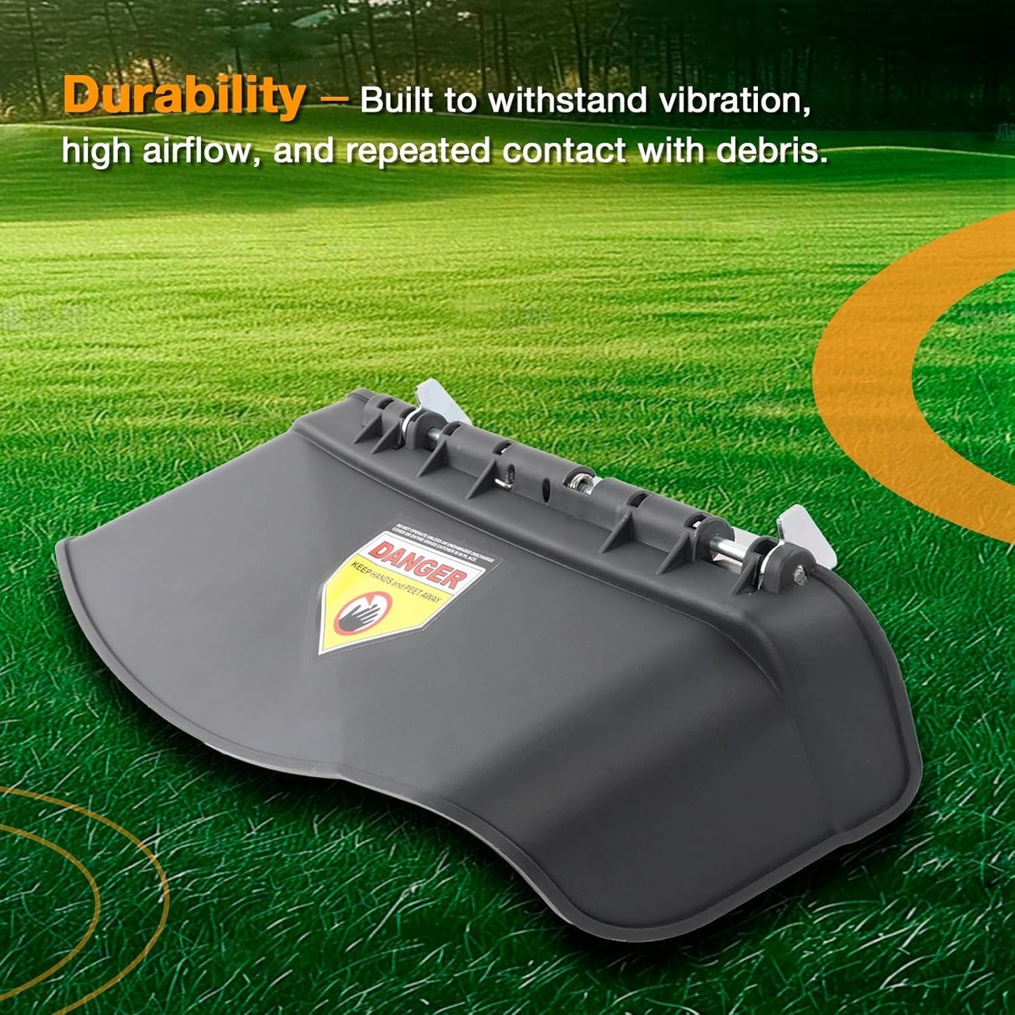 Mower Side Discharge Chute Grass Deflector For Cub Cadet RZT Troy-Bilt 631-05058