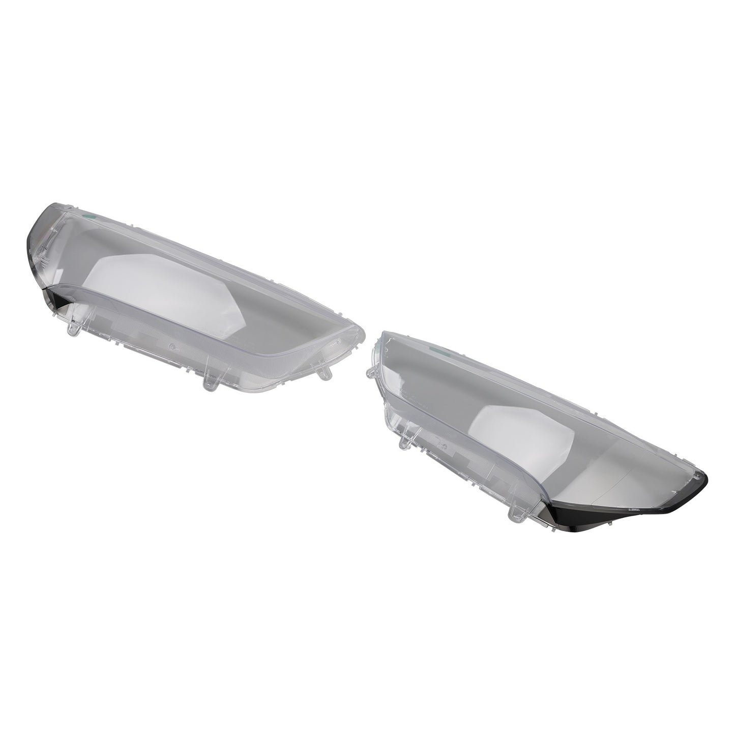 Left+Right Headlight Lens HeadLamp Cover Shell For Acura TLX 2018-2020