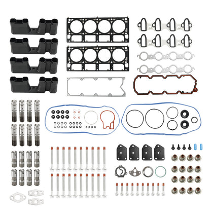 AFM Lifter Replacement Kit Head Gasket Set Head Bolts Lifters Guides for GM 5.3