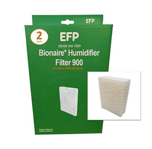 Solid Spare (2) EFP Humidifier Filter for Bionaire C22 C33 W2 W2S W6 W6H W6S W7 W9 W9H W9S